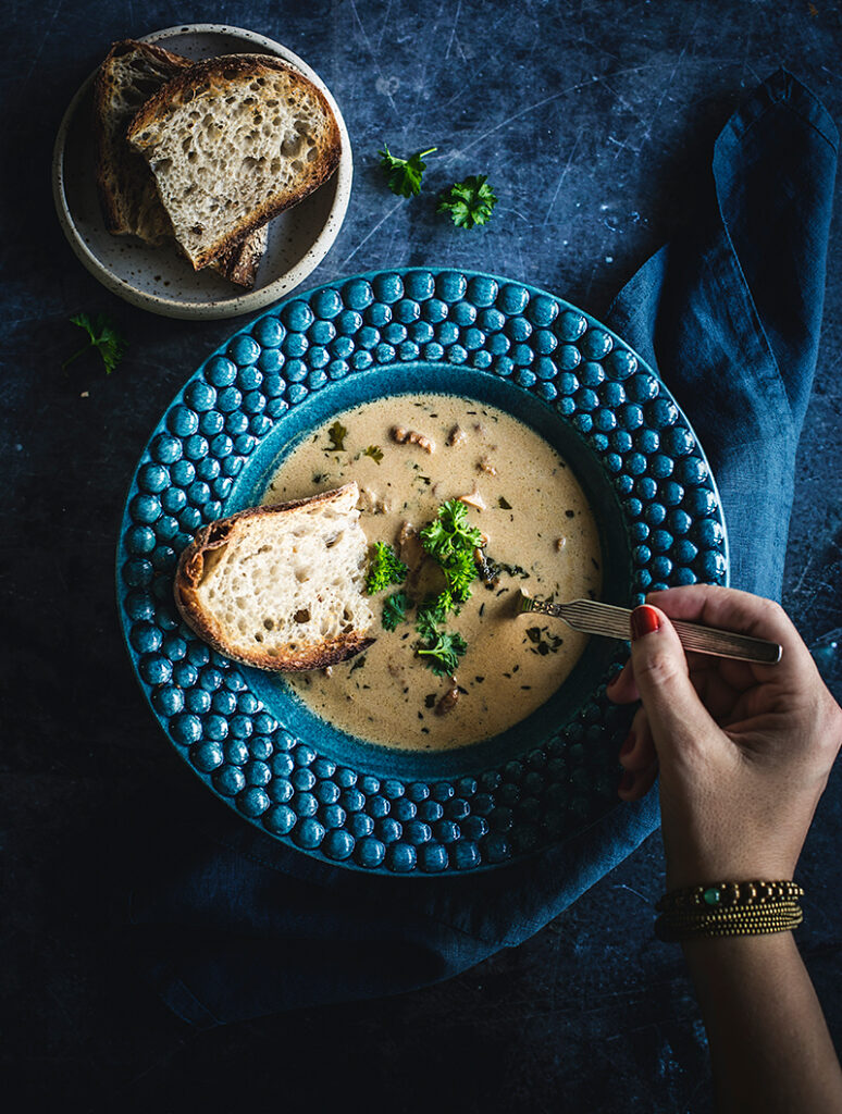 Kantarellsoppa