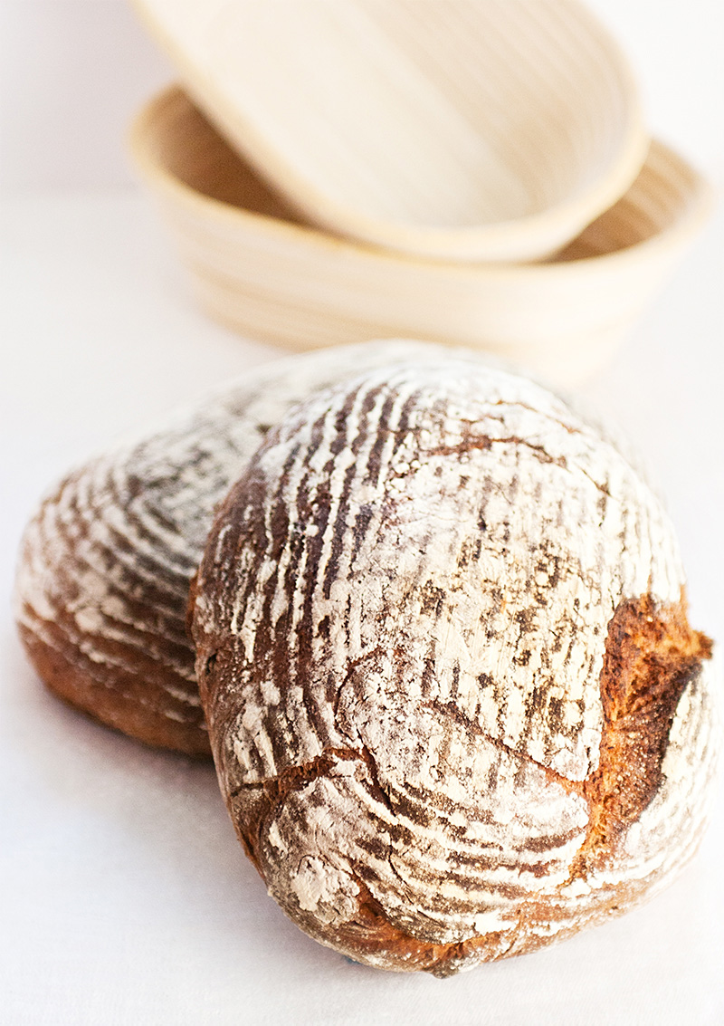 Skållade rågbröd