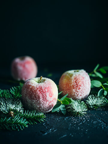 Frostade äpplen