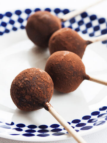 Whiskytryffel på pinne