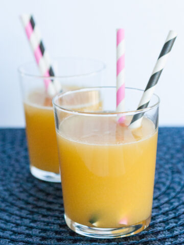 Ananas med melon och ingefära