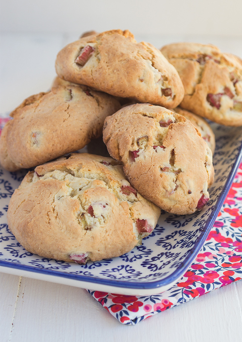 Rabarberscones