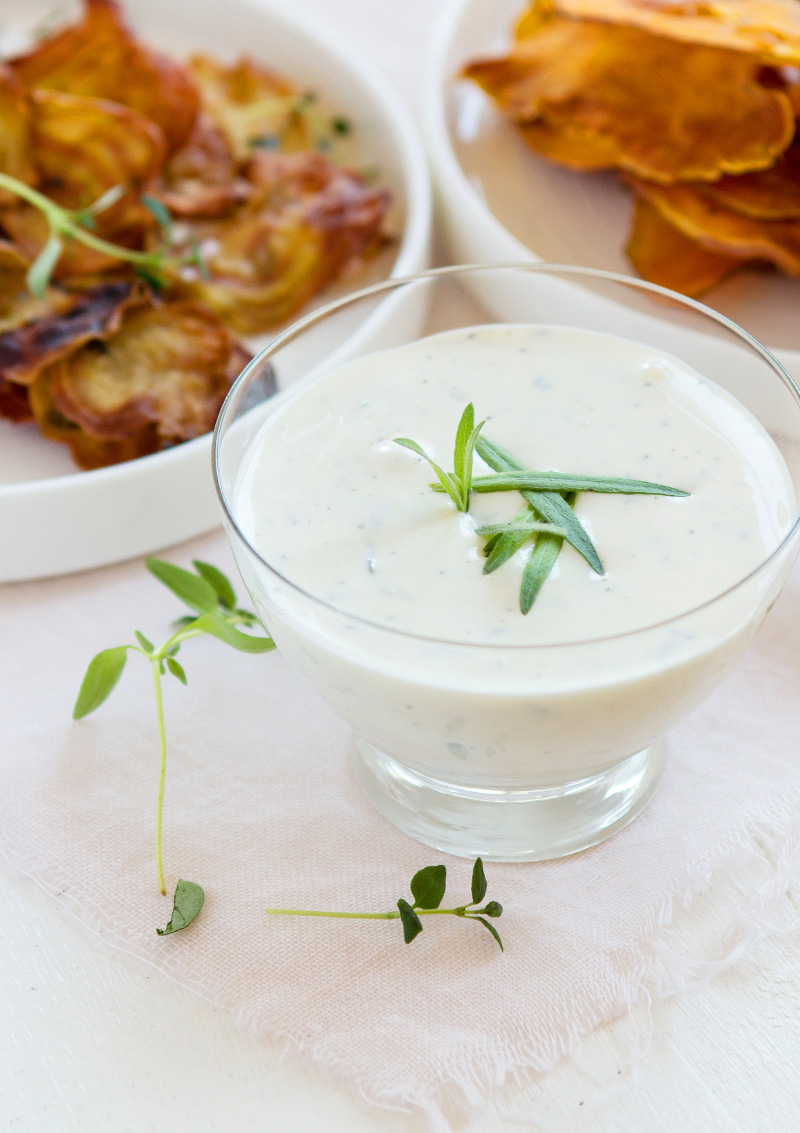 Vinäger- och dragondipp