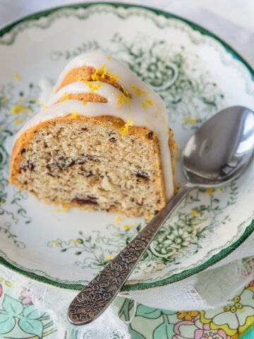 Sockerkaka med bergamott och mörk choklad