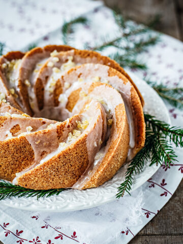 Citron- och ingefärskaka