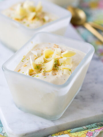 Enkel lime- och kokosglass