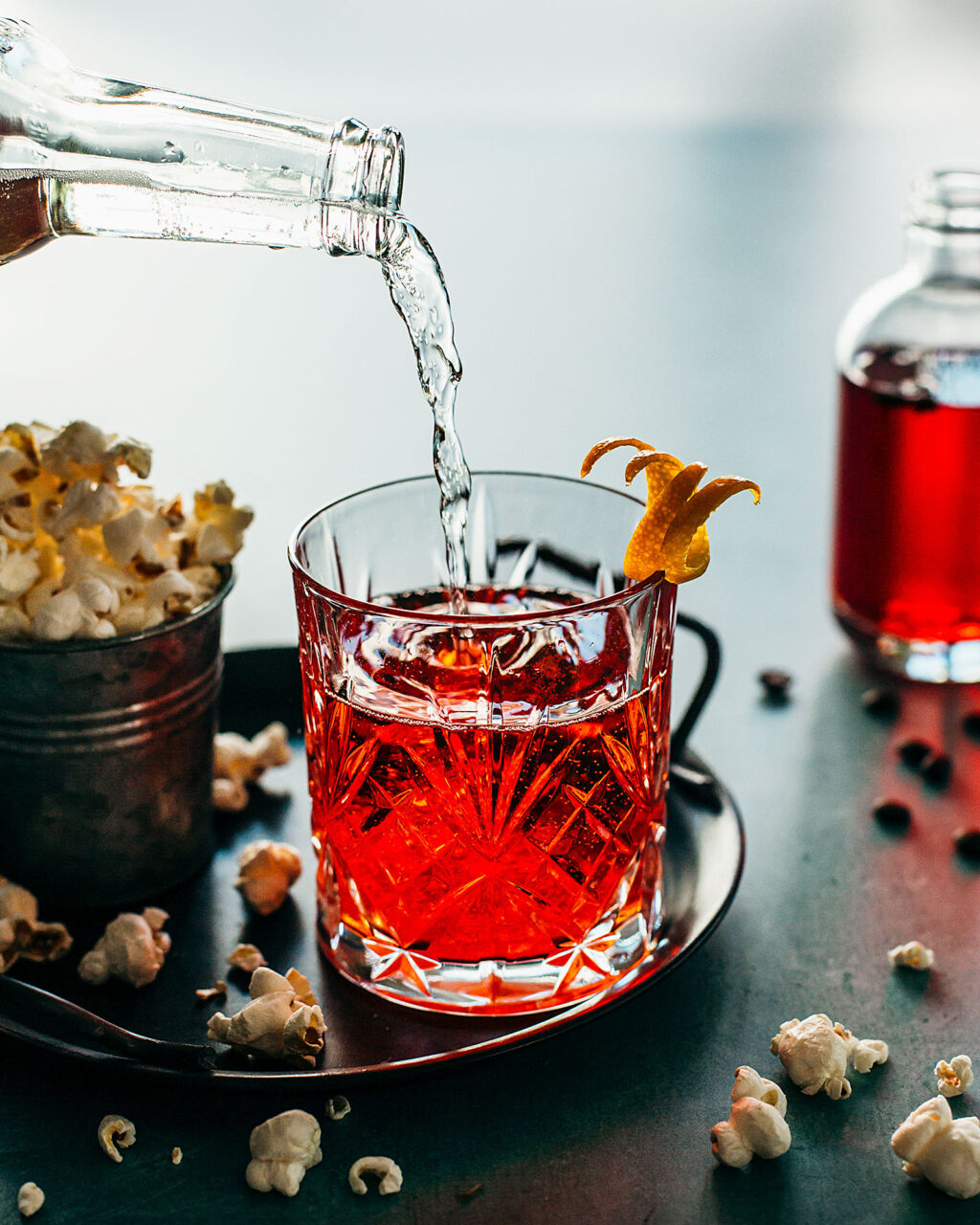 Kaffeinfuserad Aperol & Tonic